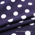 Dot Pattern Knitted Prints Spandex Fabric Cottons